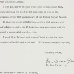 Letter: 1963 January 13