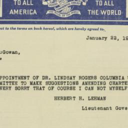 Telegram: 1929 January 22