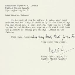 Letter: 1952 December 5