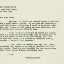 Letter: 1950 October 23