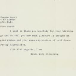 Letter: 1958 April 14