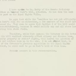 Memorandum: 1953 November 10
