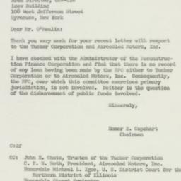 Letter: 1954 March 26
