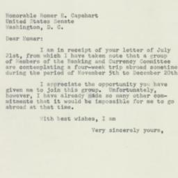 Letter: 1954 August 3