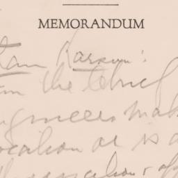 Memorandum: n.d.