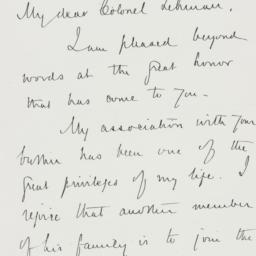 Letter: 1928 October 2