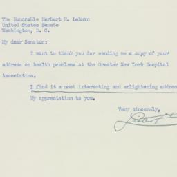 Letter: 1950 May 22