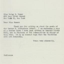 Letter: 1951 April 14