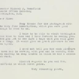 Letter: 1957 January 8