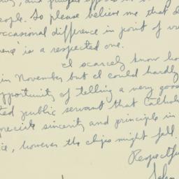 Letter: 1949 August 5