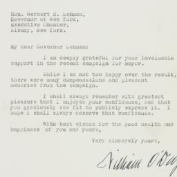 Letter: 1941 November 27