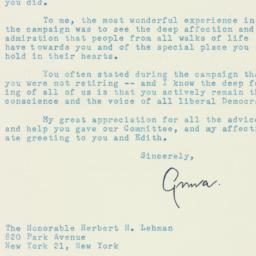 Letter: 1956 December 4