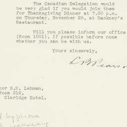 Letter: 1943 November 24