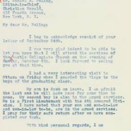 Letter: 1942 September 28