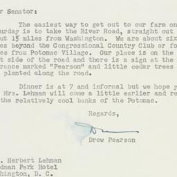 Letter: 1951 July 26
