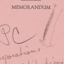 Memorandum: n.d.