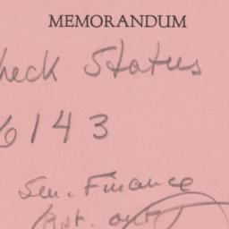Memorandum: n.d.