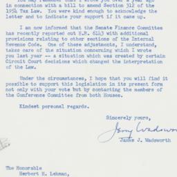 Letter: 1956 May 16