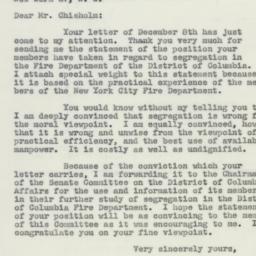 Letter: 1951 December 20