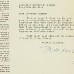 Letter: 1948 November 13