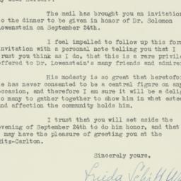 Letter: 1941 September 4