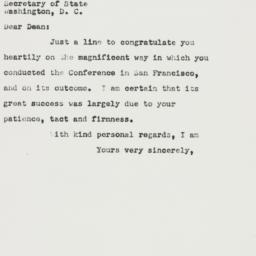 Letter: 1951 September 11
