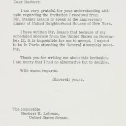 Letter: 1951 September 24