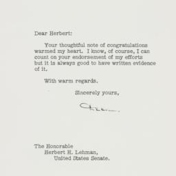 Letter: 1951 September 14