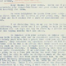 Letter: 1936 November 12