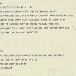 Letter: 1953 January 2