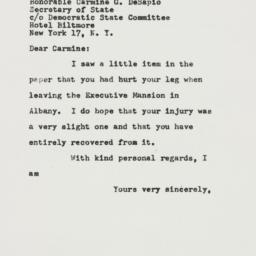 Letter: 1956 February 13