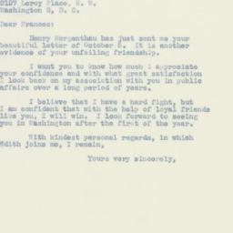 Letter: 1949 October 10