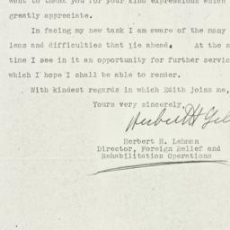 Letter: 1942 December 9