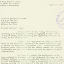 Letter: 1937 August 25
