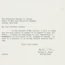 Letter: 1937 August 27