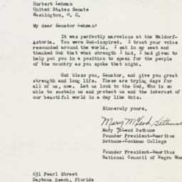 Letter: 1950 December 28