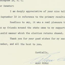 Letter: 1956 September 20