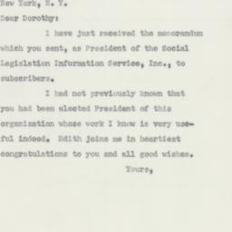 Letter: 1956 March 7