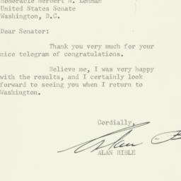 Letter: 1956 November 14