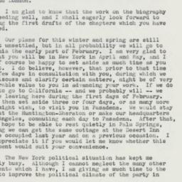 Letter: 1960 December 16