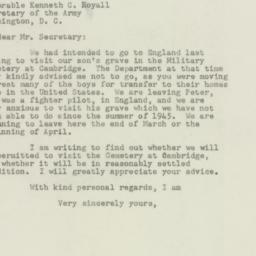 Letter: 1948 November 30