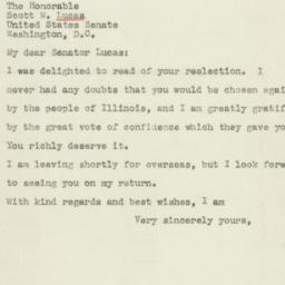 Letter: 1944 November 9
