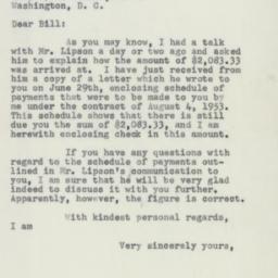 Letter: 1955 July 1