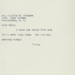 Letter: 1955 February 5