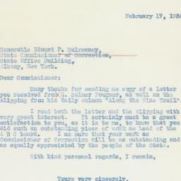 Letter: 1936 February 17