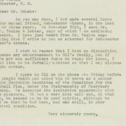 Letter: 1947 December 8