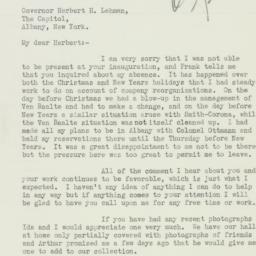 Letter: 1933 January 12