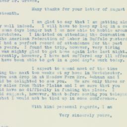 Letter: 1938 August 24