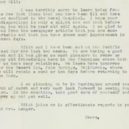 Letter: 1957 February 22