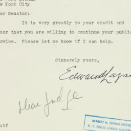 Letter: 1950 September 11